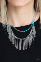 Fierce In Fringe - Blue